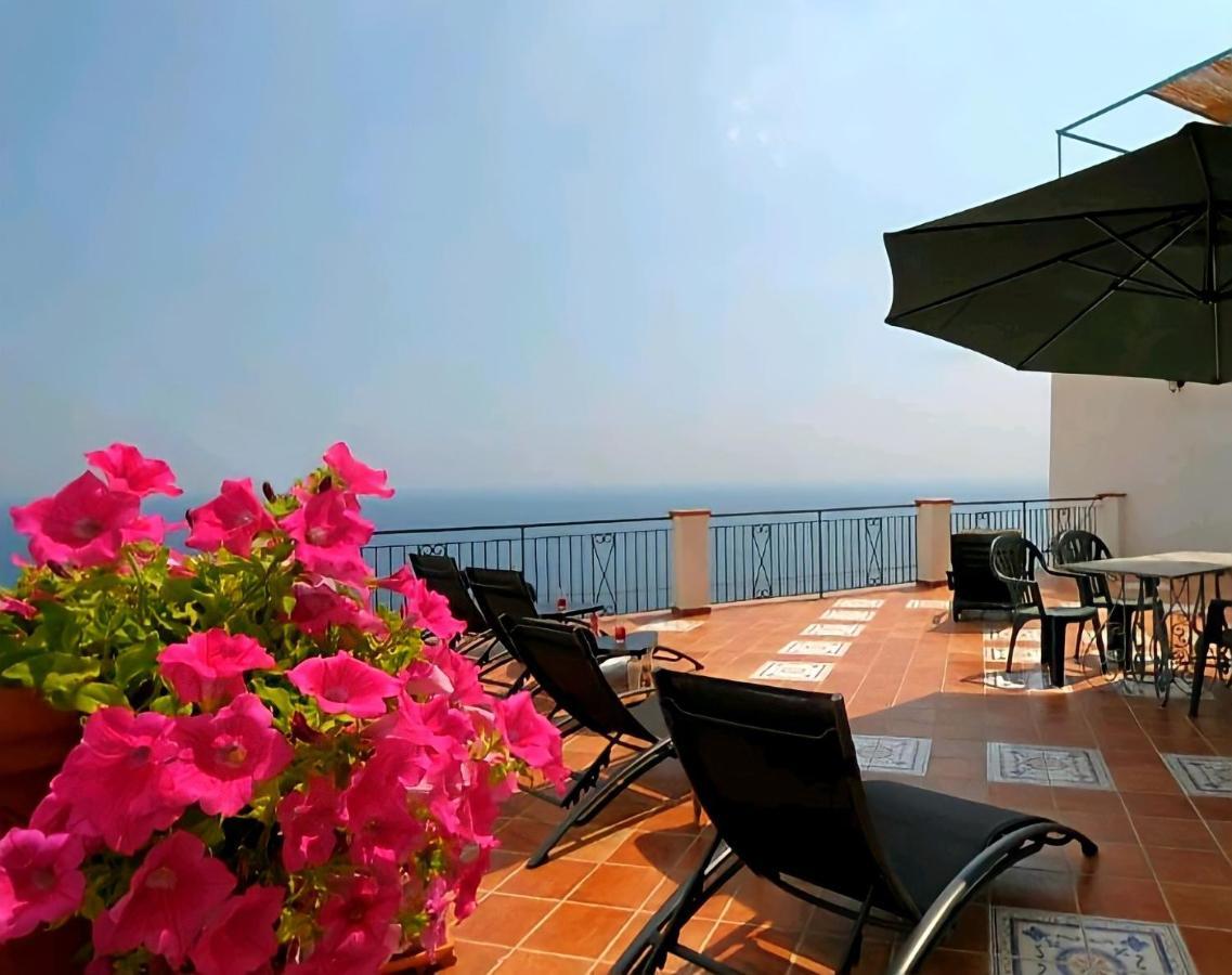 Terrazza Di Rosa - Sea View Villa Praiano Exterior photo